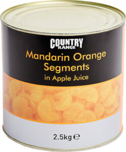 Country Range Mandarin Orange Segments in Apple Juice.